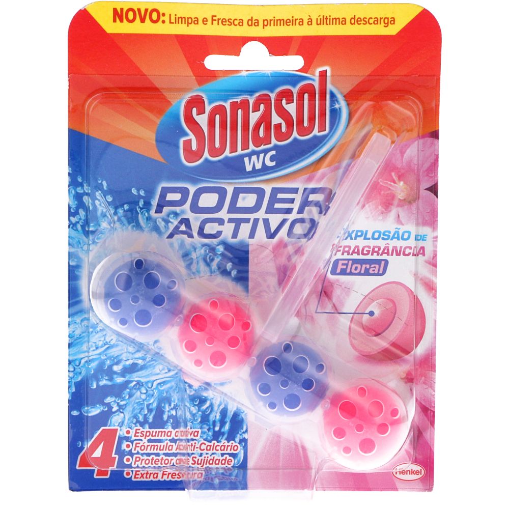  - Sonasol Active Power Toilet Rim Block Floral 50 g (1)