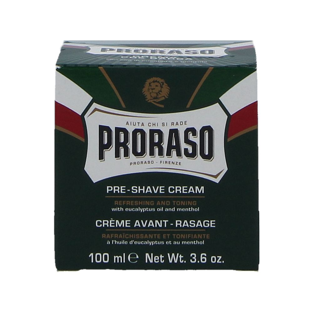  - Creme Proraso Pré - Shave Refrescante Eucalipto 100 mL (1)