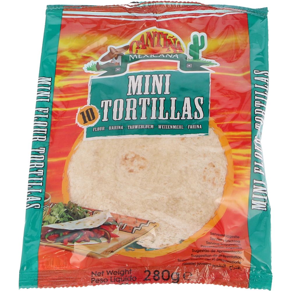  - Cantina Mexicana Mini Tortillas 10 pc = 280g (1)