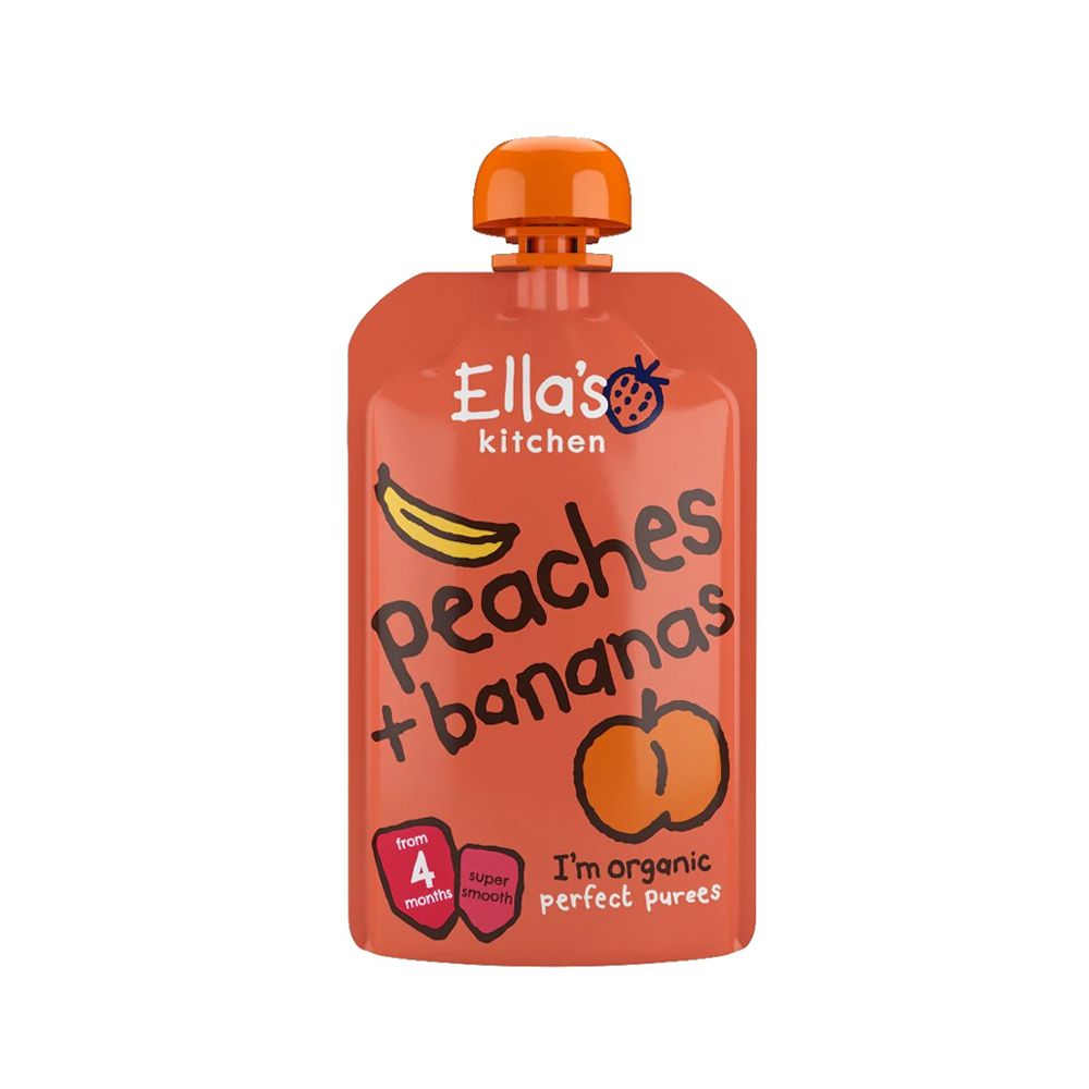  - Ella`s Kitchen Organic Banana & Peach Purée 120g (1)