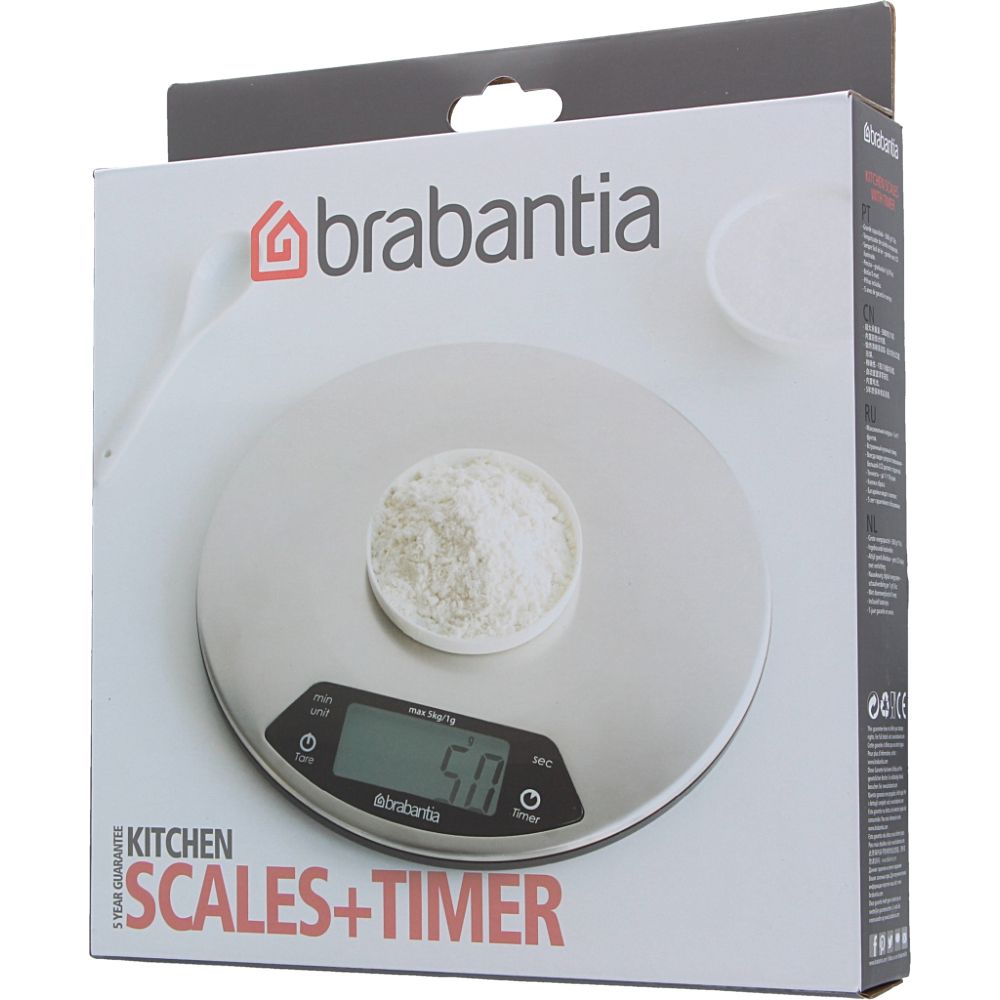  - Brabantia Stainless Steel Digital Kitchen Scales (1)