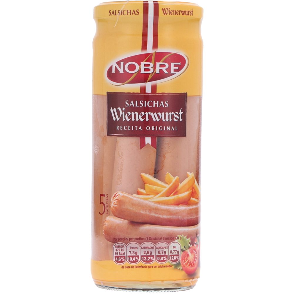  - Nobre Wienerwurst Sausages 5 pc = 220g (2)