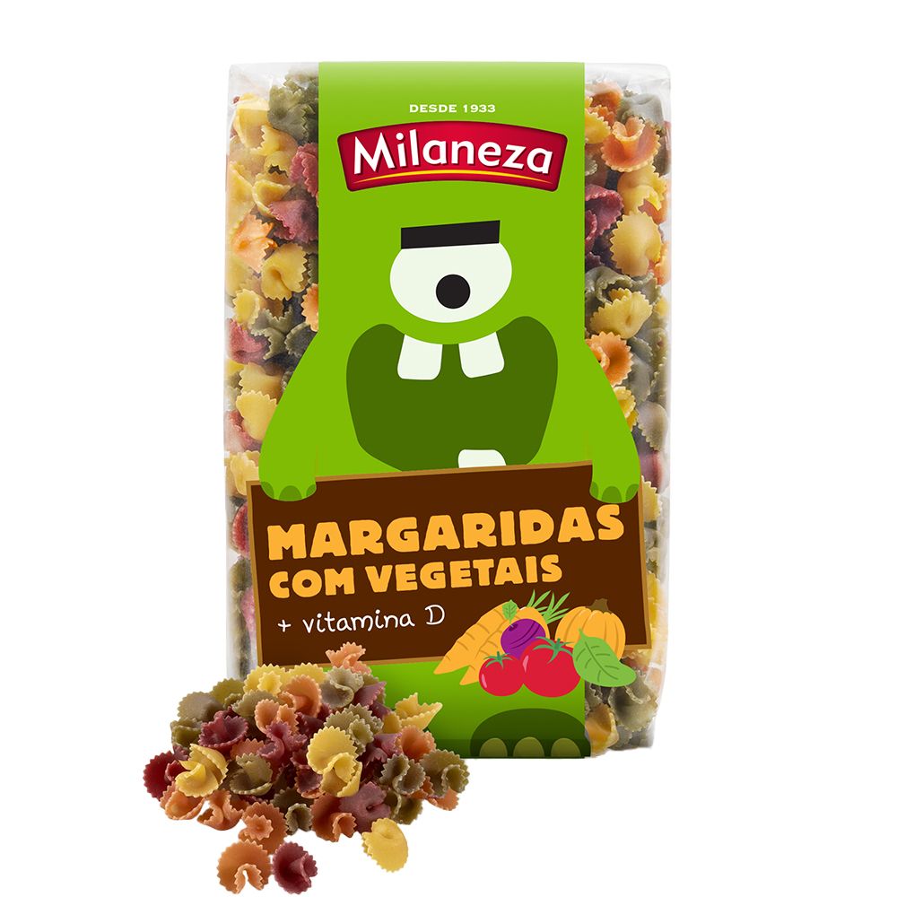  - Milaneza Margaridas w/ Vegetables Pasta 500g (1)
