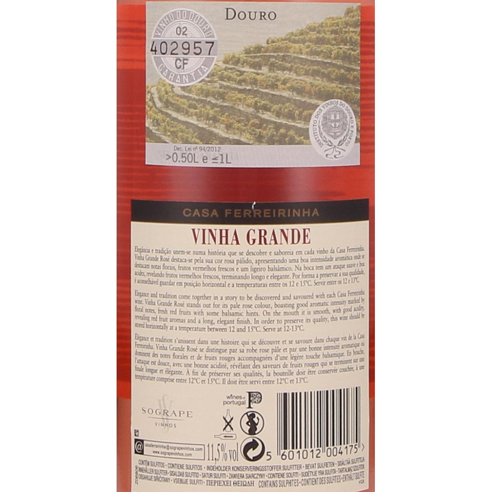  - Vinha Grande Rosé Wine `15 75cl (2)