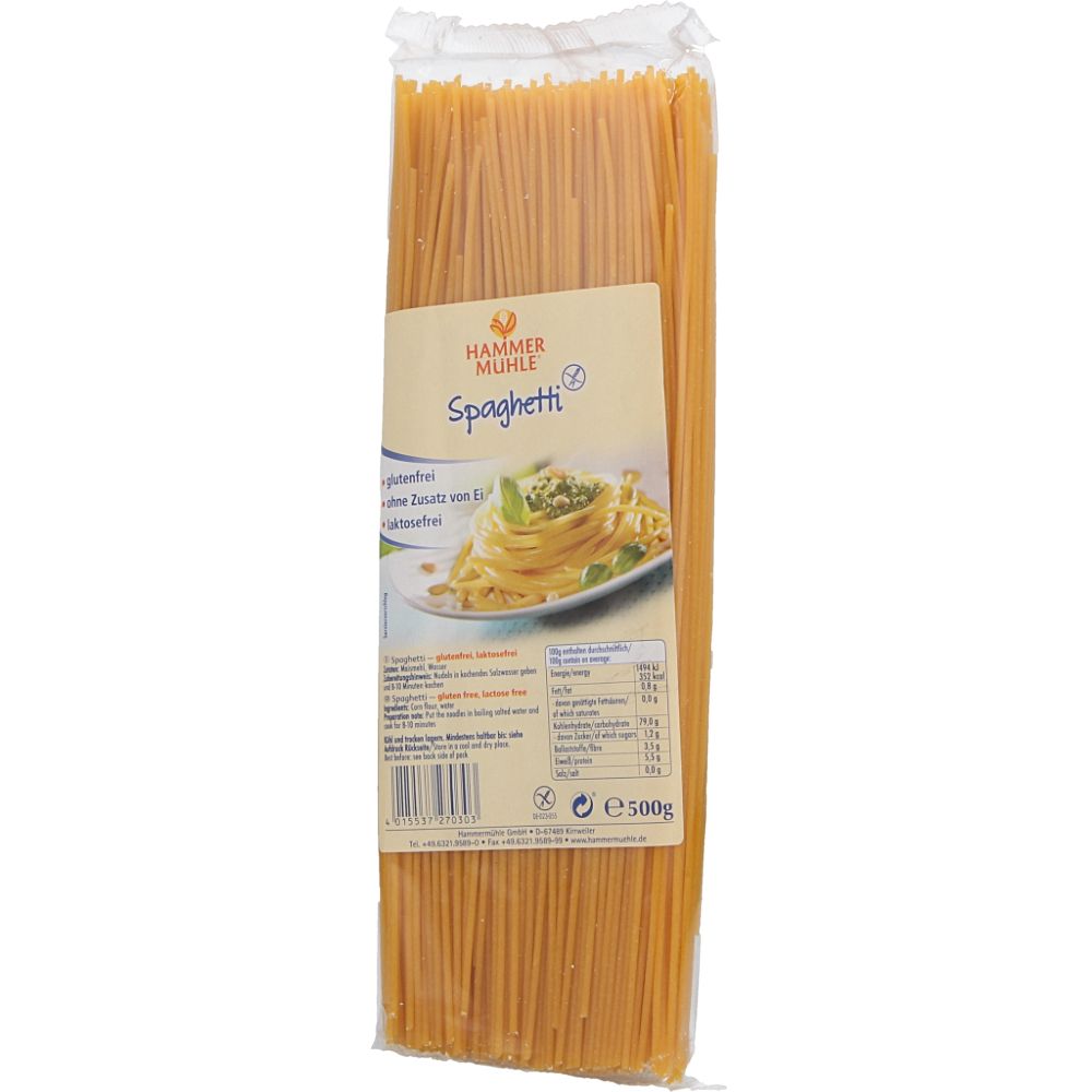  - Hammer Mülhe Gluten Free Spaghetti 500g (1)