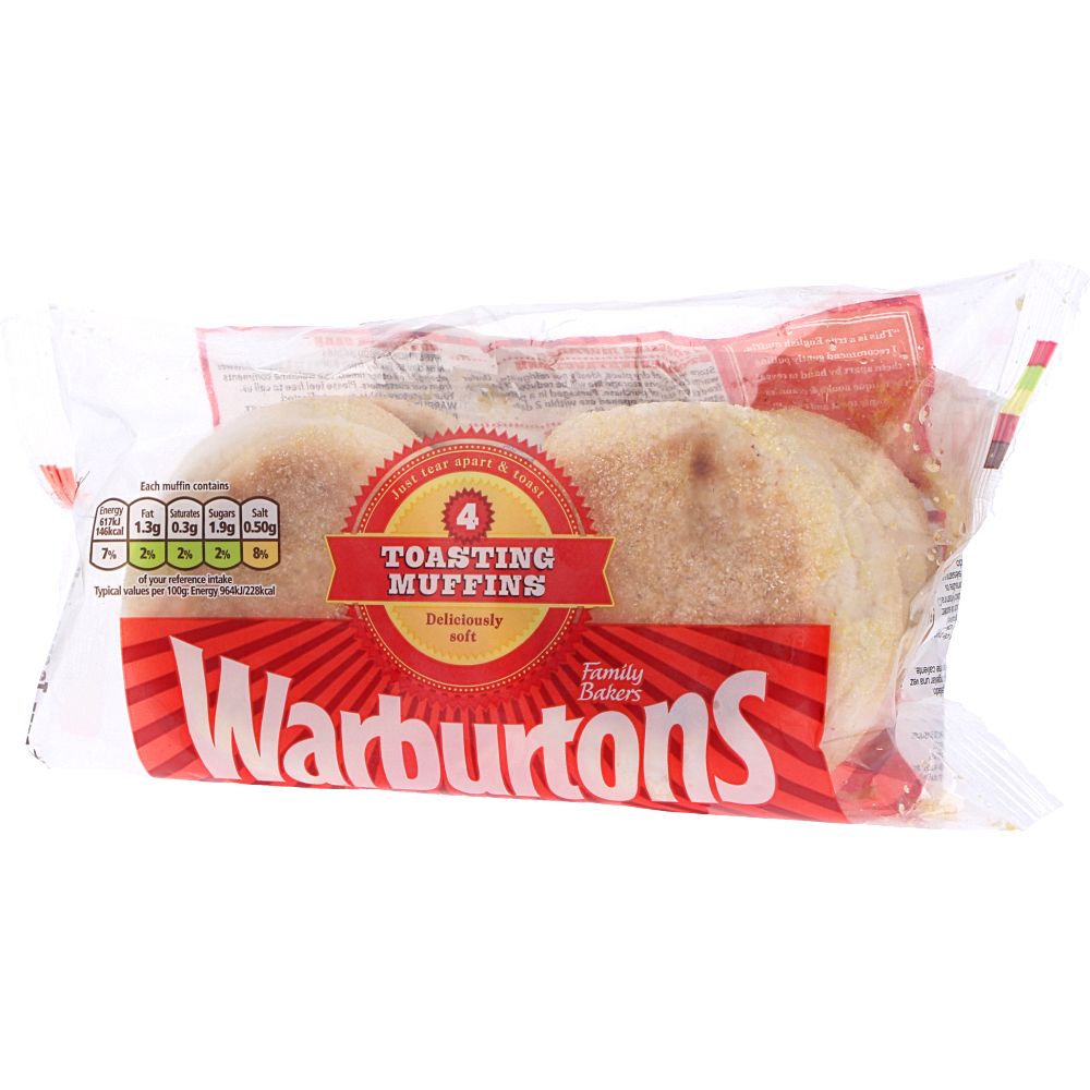  - Warburtons Muffins 4 pc (1)