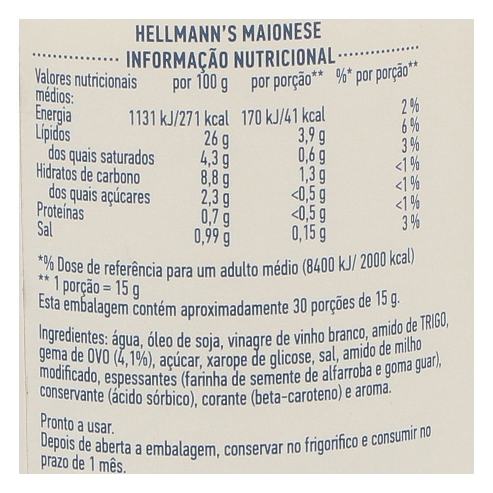  - Maionese Hellmann`s Magra 459 g (2)