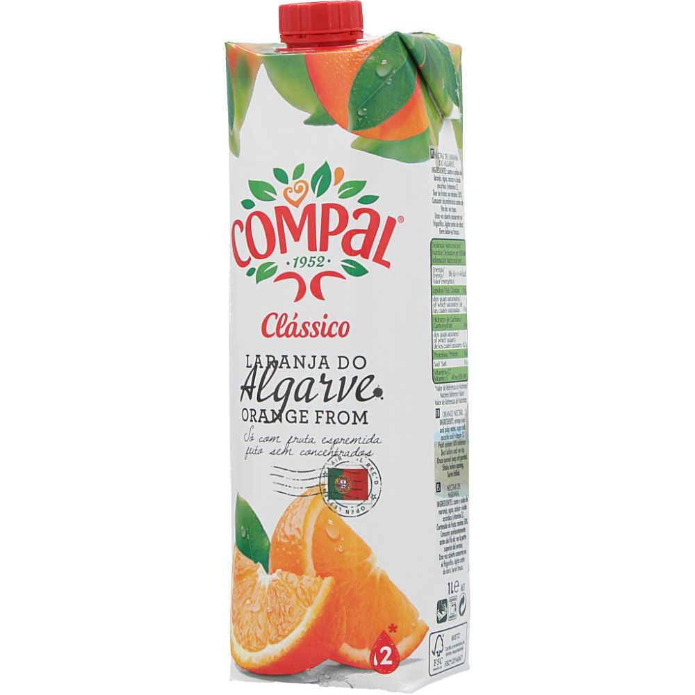  - Compal Clássico Algarve Orange Juice 1L (1)