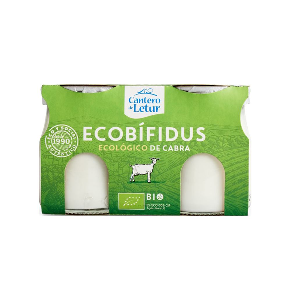  - Cantero de Letur Organic Skimmed Goat`s Milk Yoghurt 2 x 125g (1)
