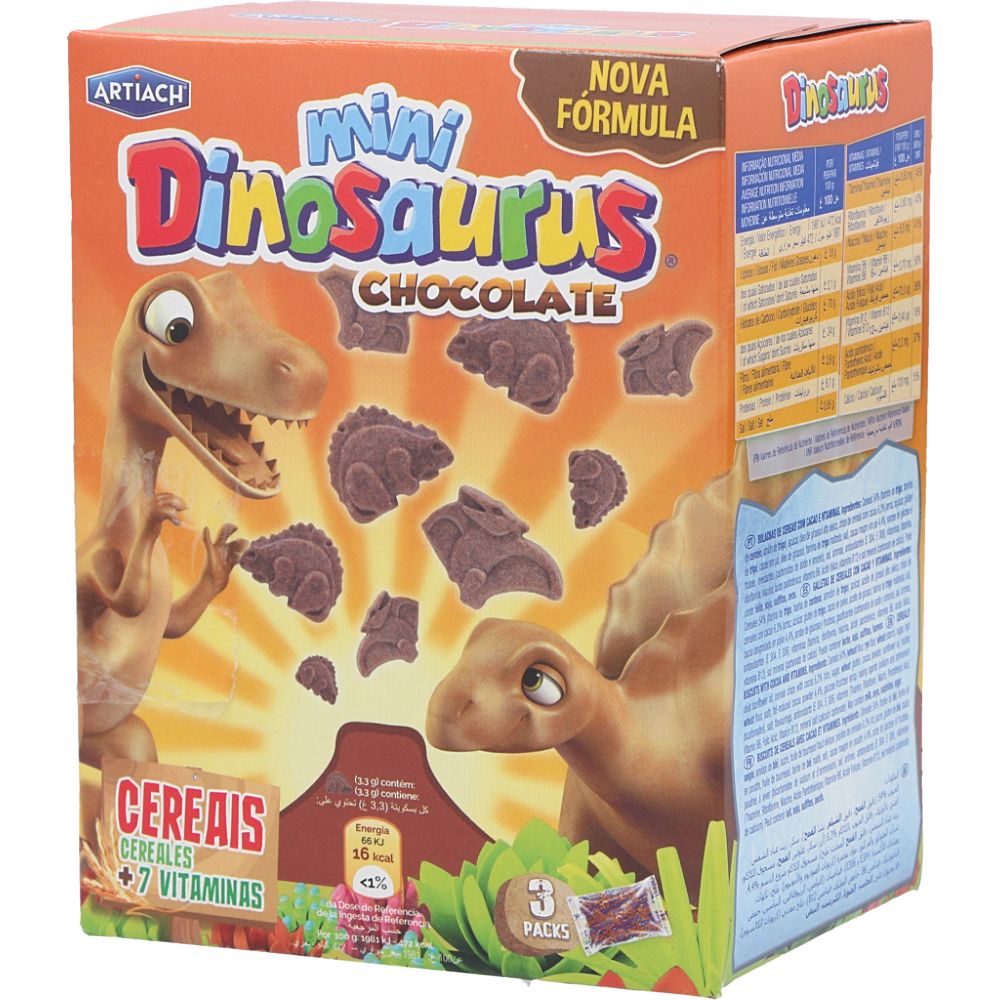  - Artiach Dinosaur Chocolate Biscuits 120g (1)