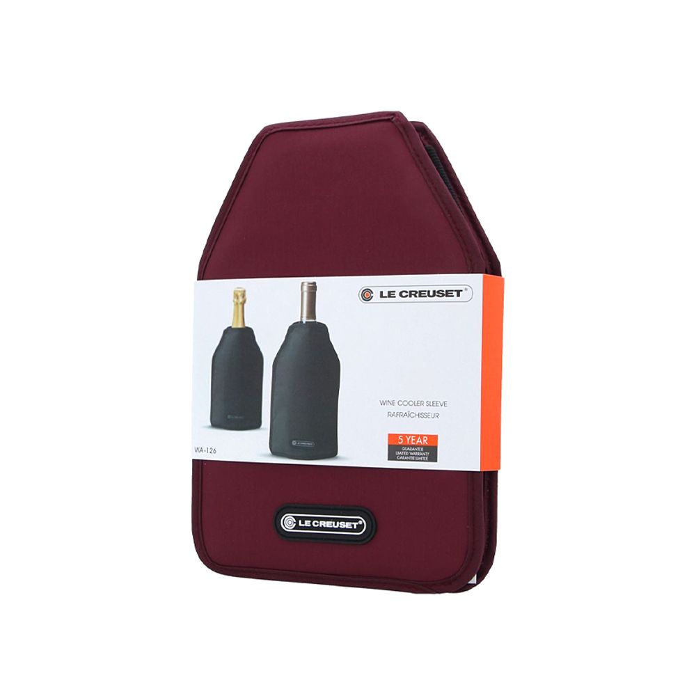  - Le Creuset Bordeaux-Coloured Wine Cooler Sleeve pc (1)