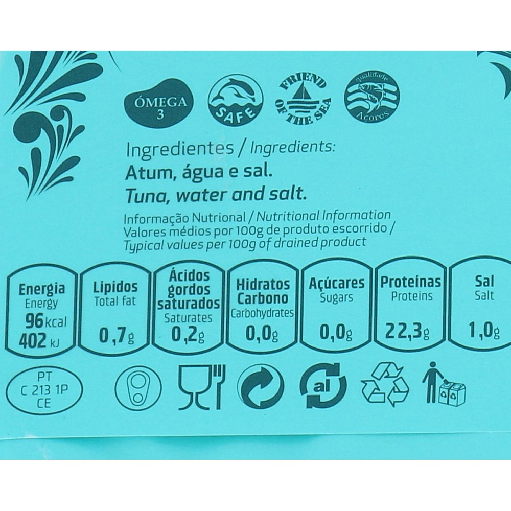  - Socilink Azores Tuna Fillets in Brine 88 g (2)