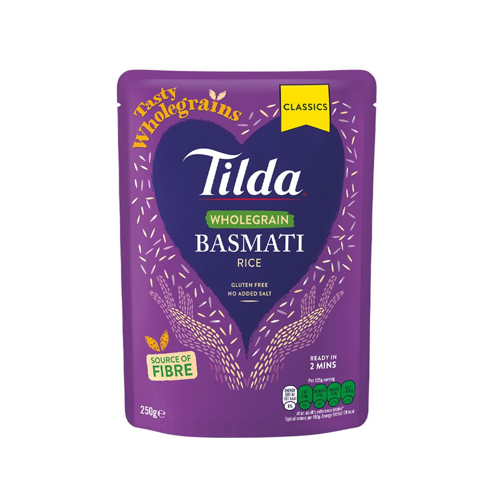  - Tilda Wholemeal Basmati Rice 250g (1)