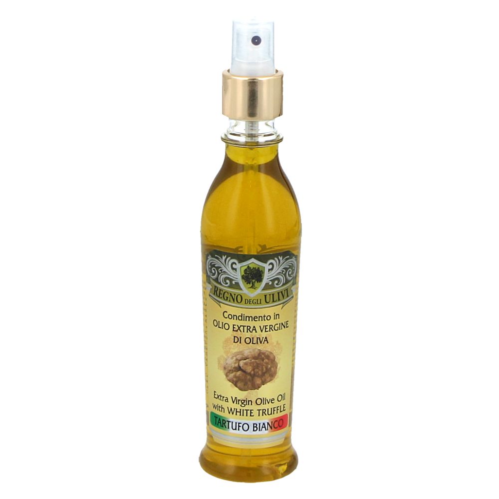  - Regno Degli Ulivi Extra Virgin Olive Oil w/ White Truffle 175mL (1)