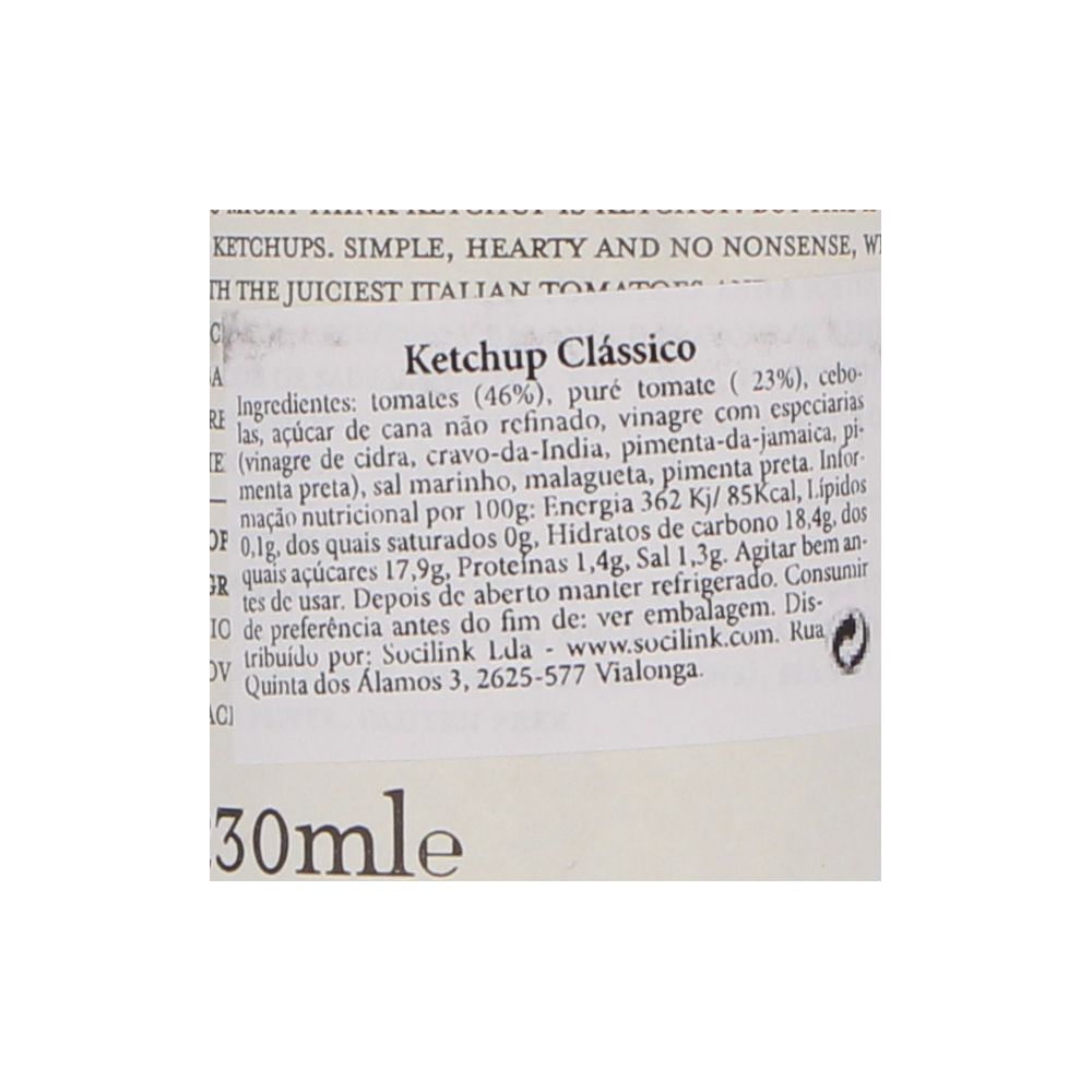  - Trackelments Tomato Ketchup 230mL (2)