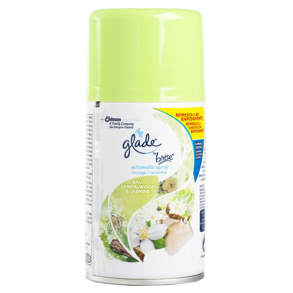  - Ambientador Glade Auto Bali Spray Recarga 269 mL (1)