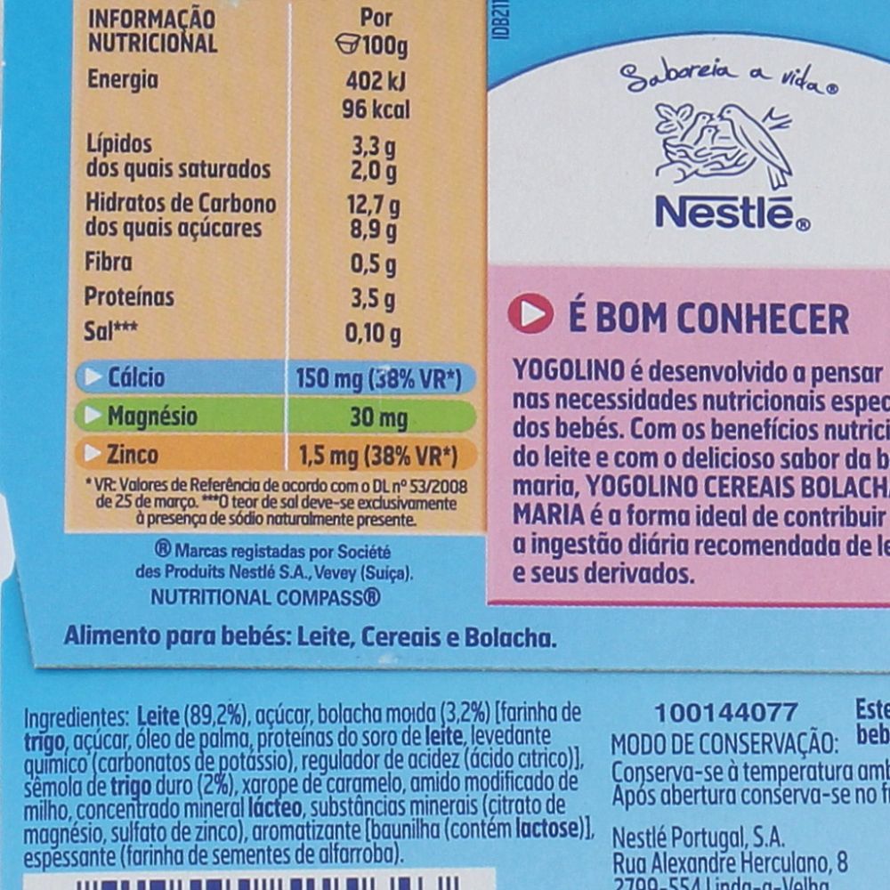  - Nestlé Iogolino Dairy Snack Cereals & Maria Biscuit 4 x 100g (2)