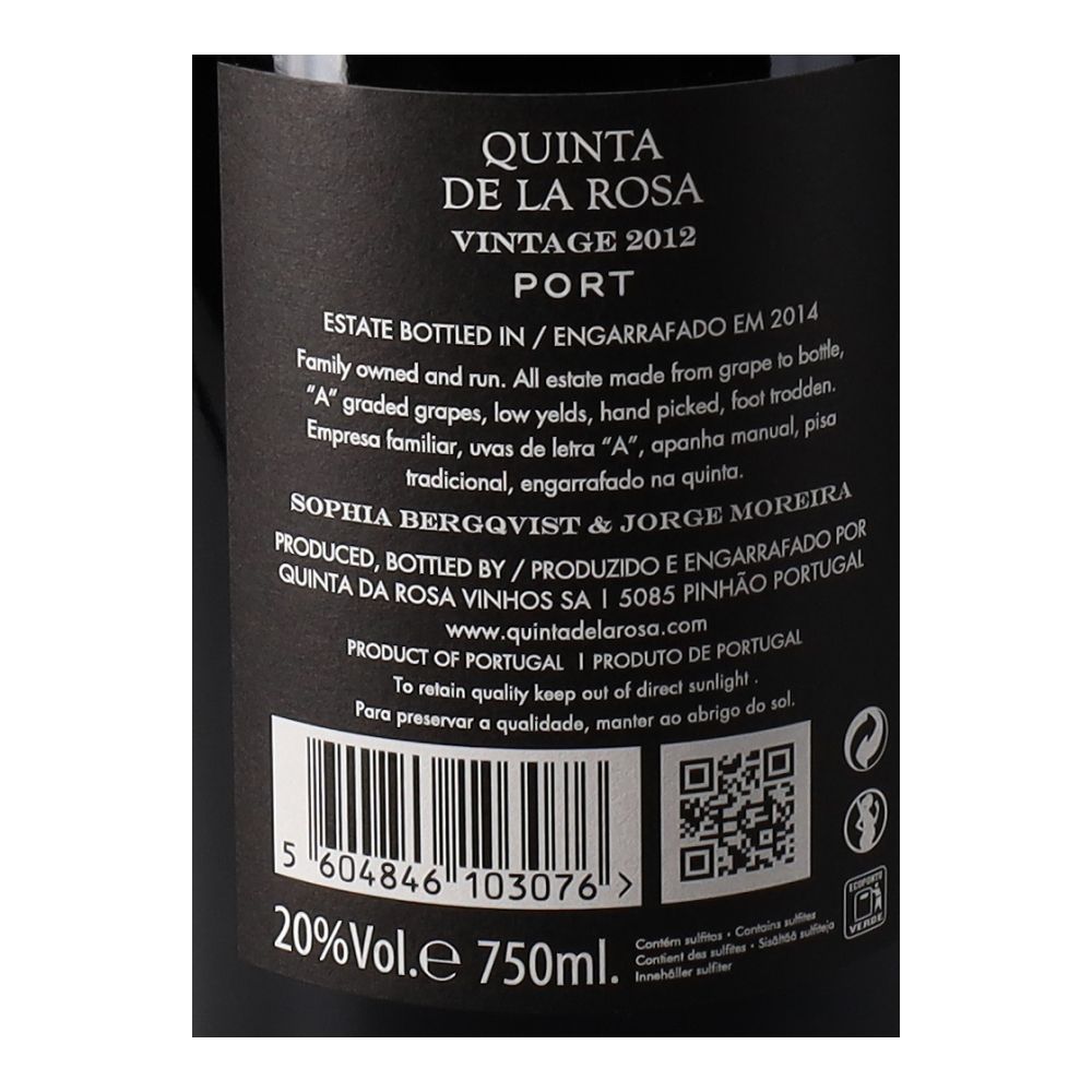  - Quinta de La Rosa Vintage Port Wine 2011 75cl (2)
