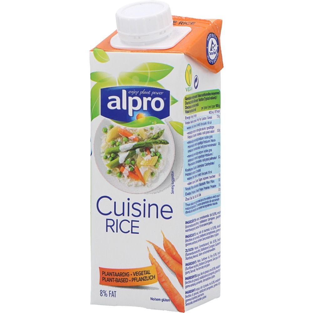  - Alpro Rice Based Cooking Cream 250 ml