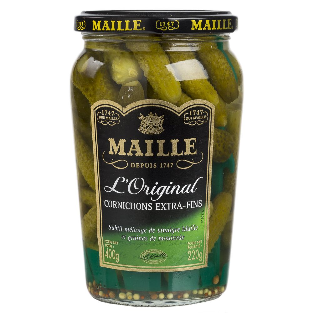  - Cornichons Maille Extra Finos 220g (1)