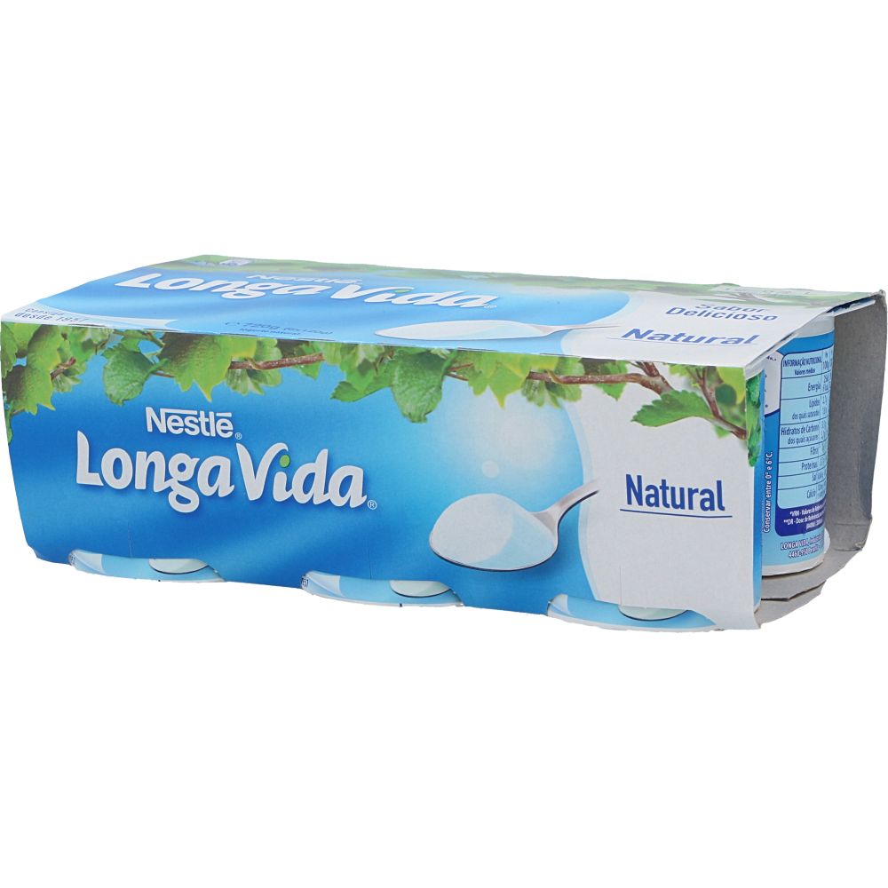 - Longa Vida Natural Yogurt 6 x 120g (1)