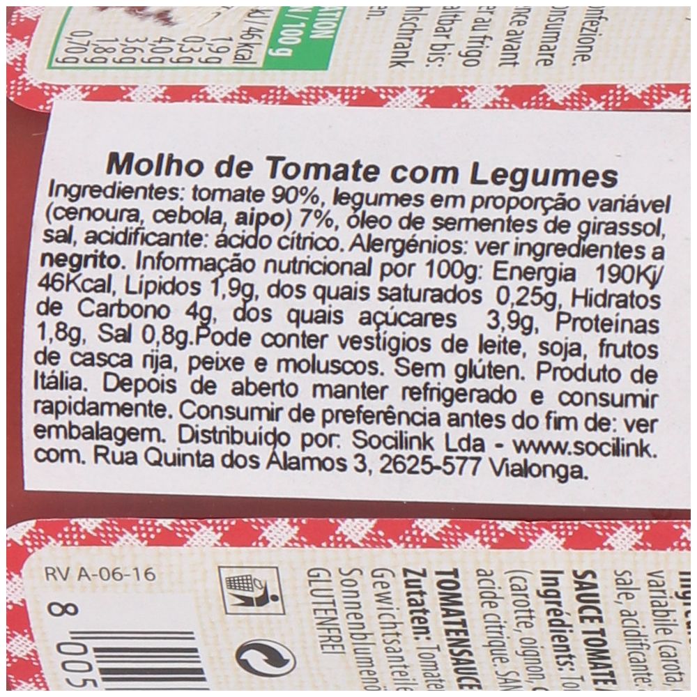  - Molho Conserve Della Nonna Tomate 190g (2)