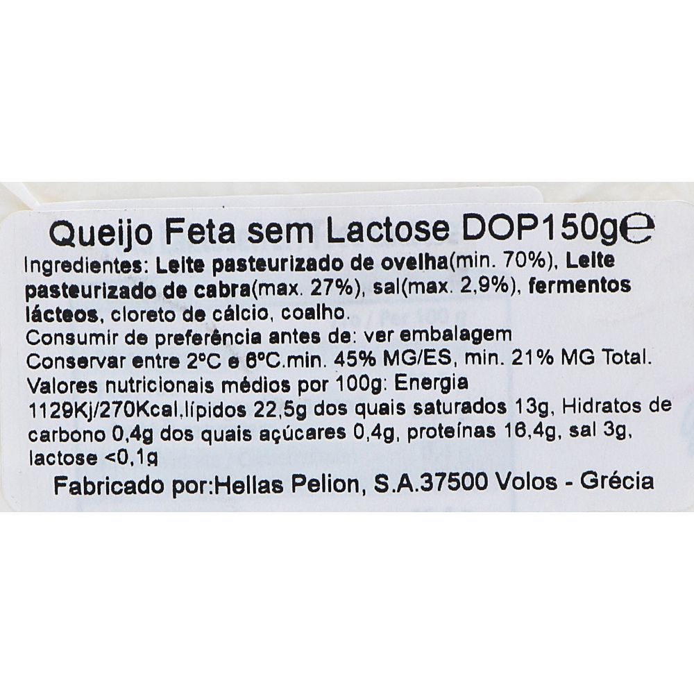  - Queijo Greco Feta s/ Lactose 150g (2)