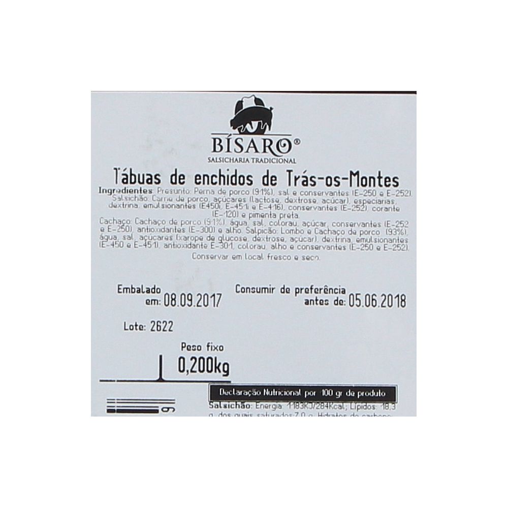  - Bísaro Trás-os-Montes Cured Meat Platter 200g (3)