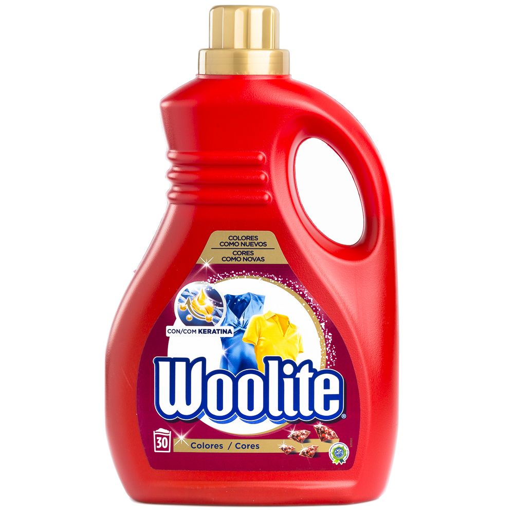  - Detergente Woolite Proteção Cores 30 Doses = 1.65 L (1)