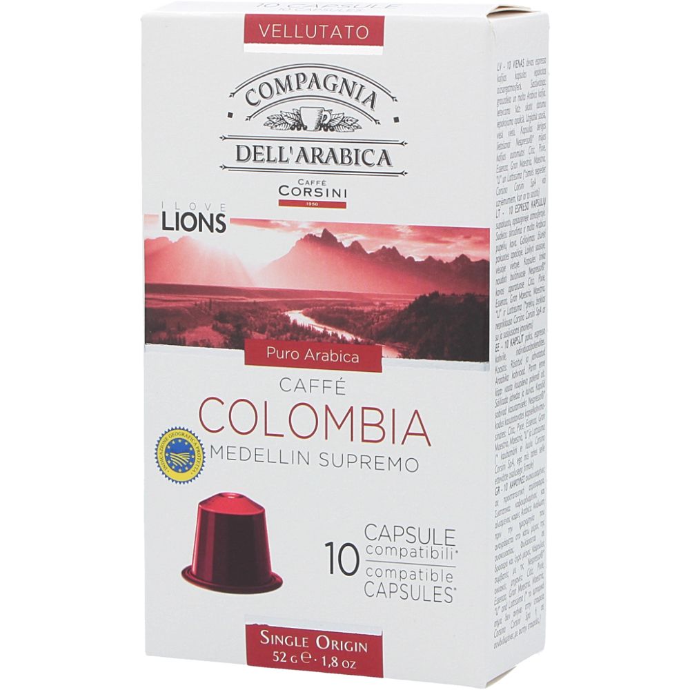  - Compagnia Dell`Arabica Colombia Coffee 10 Capsules = 52 g (1)