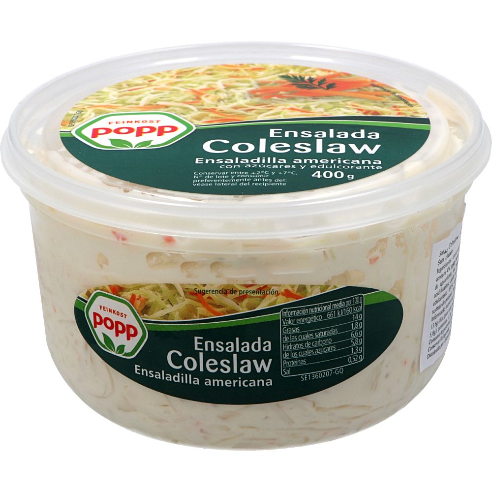  - Popp Coleslaw Salad 400g (1)