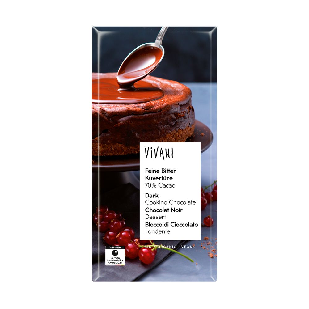  - Vivani Organic Dark Cooking Chocolate 200g (1)