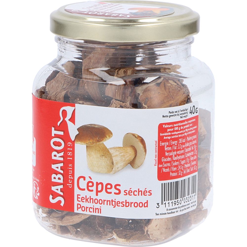  - Cogumelos Sabarot Cepes Porcini 40 g (1)