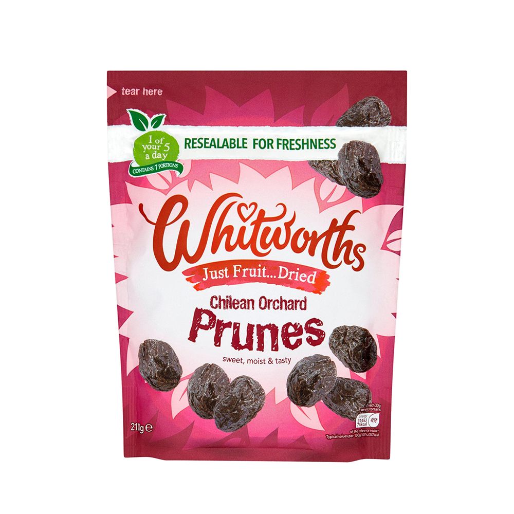  - Whitworths Pitted Prunes 210g (1)