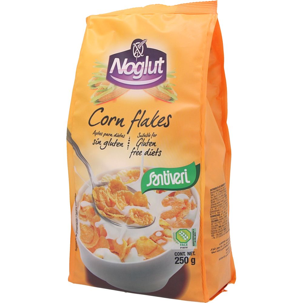  - Cereais Santiveri Noglut Corn Flakes s/ Glúten 250g (1)