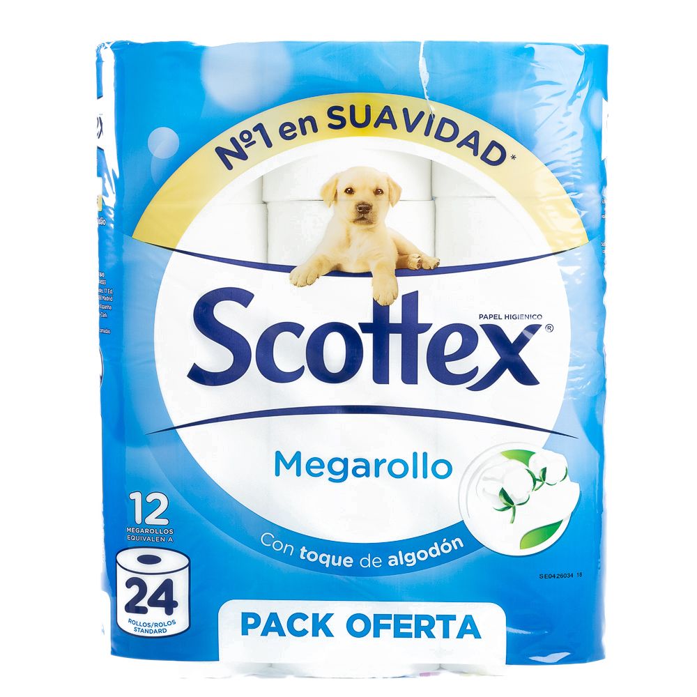  - Scottex Mega Roll Toilet Paper 12 pc (1)