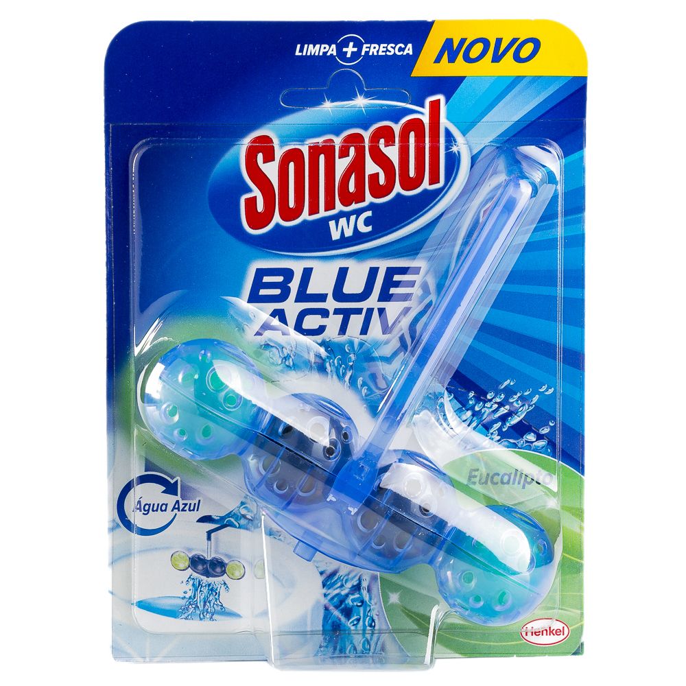  - Sonasol Blue Activ Toilet Rim Block Eucalyptus 50 g (1)