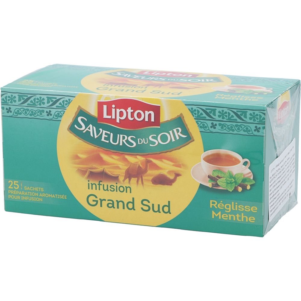  - Lipton Licorice / Mint Tea 25 Bags = 75 g (1)