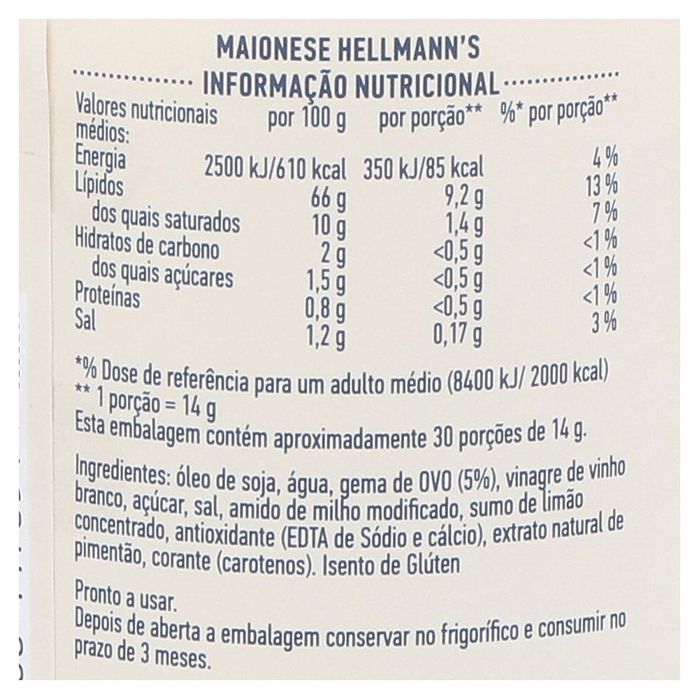  - Hellmann`s Mayonnaise 416g (2)