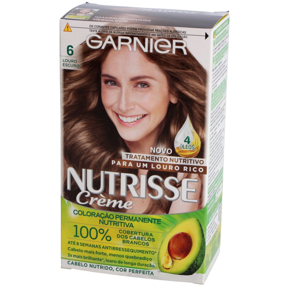  - Garnier Nutrisse Dark Blond 6.0 Hair Dye 140 ml (1)