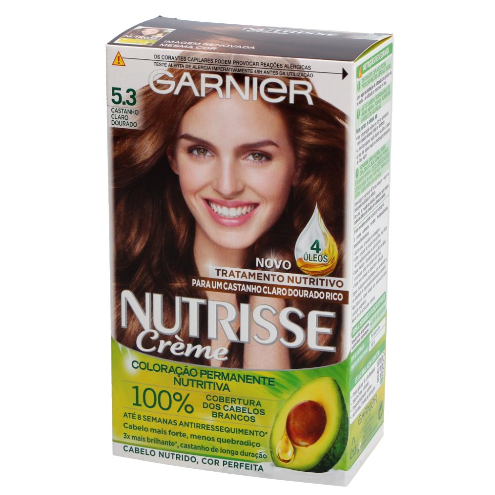 - Garnier Nutrisse Light Brown 5.3 Hair Dye 140 ml (1)