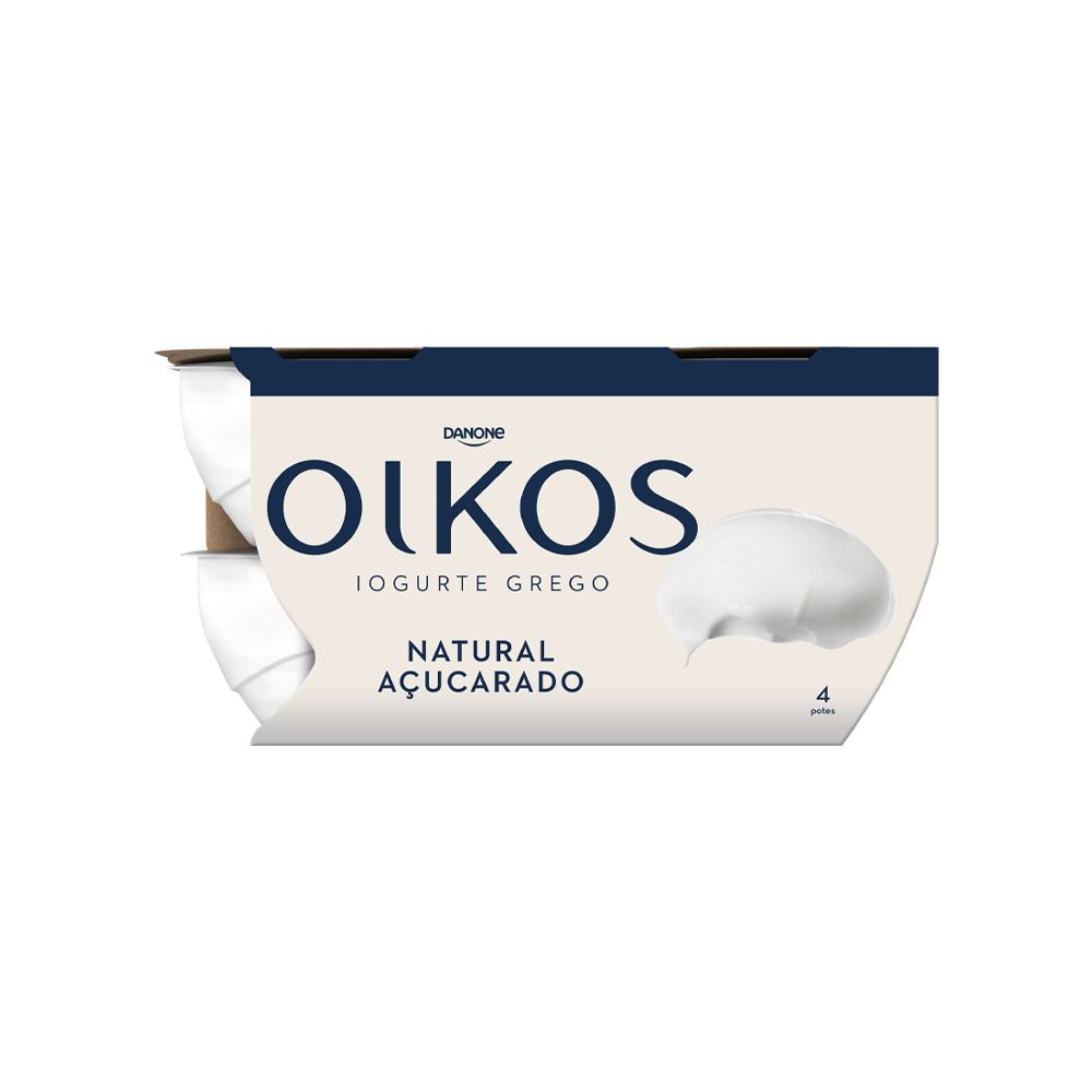 - Danone Oikos Sweetened Natural Yogurt 4 x 115g (1)