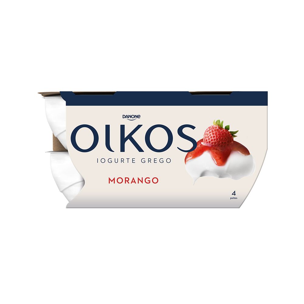  - Danone Oikos Strawberry Yogurt 4 x 115g (1)