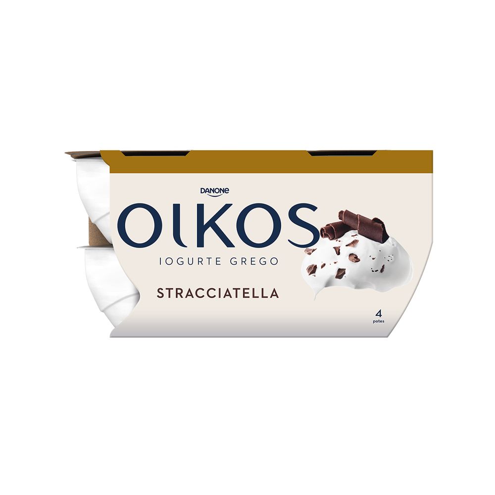  - Danone Oikos Stracciatella Yogurt 4 x 115g (1)