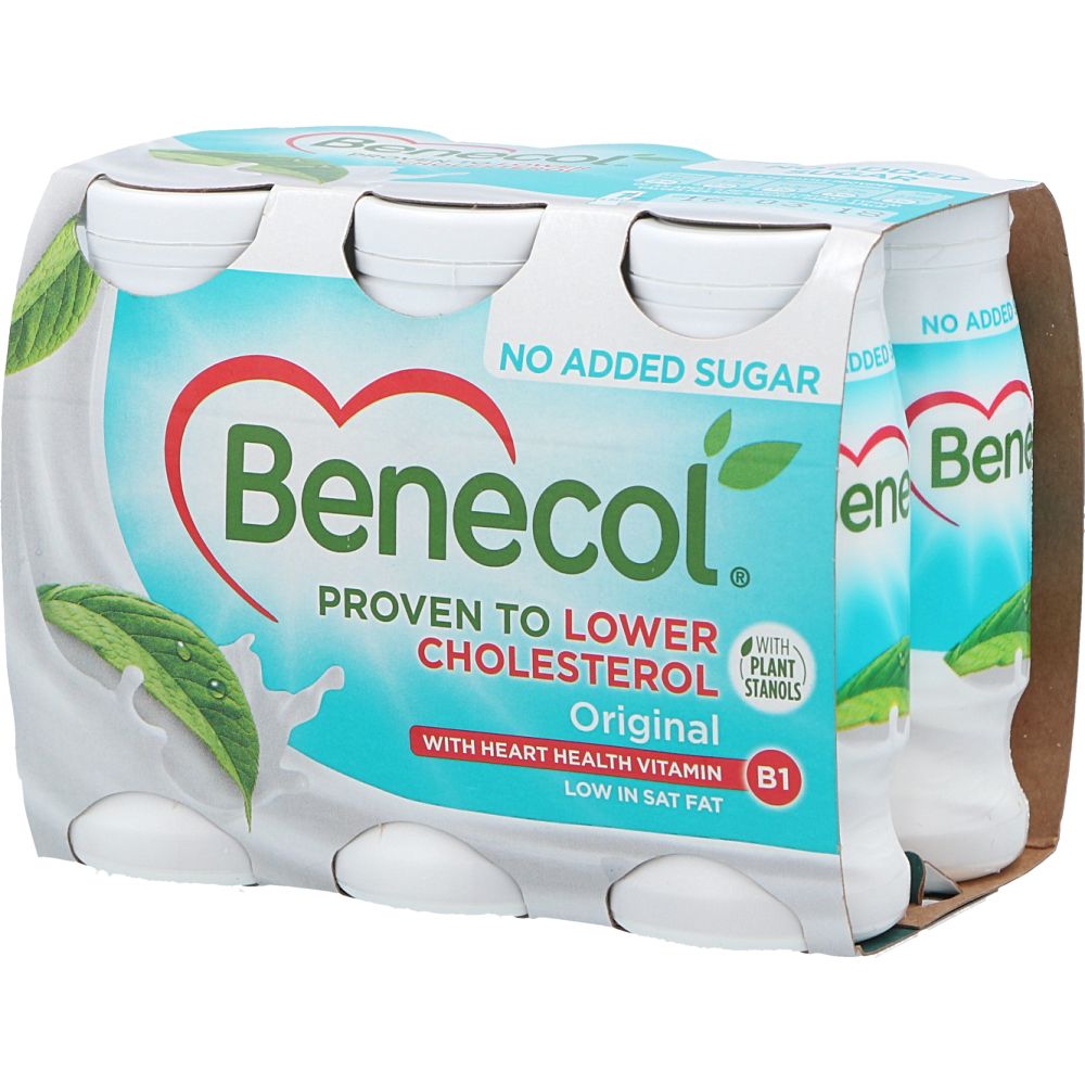  - Benecol Natural Light Yoghurt Drink 6x67.5g (1)