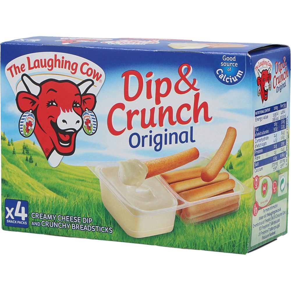  - The Laughing Cow Dip & Crunch 4 x 35 g (1)