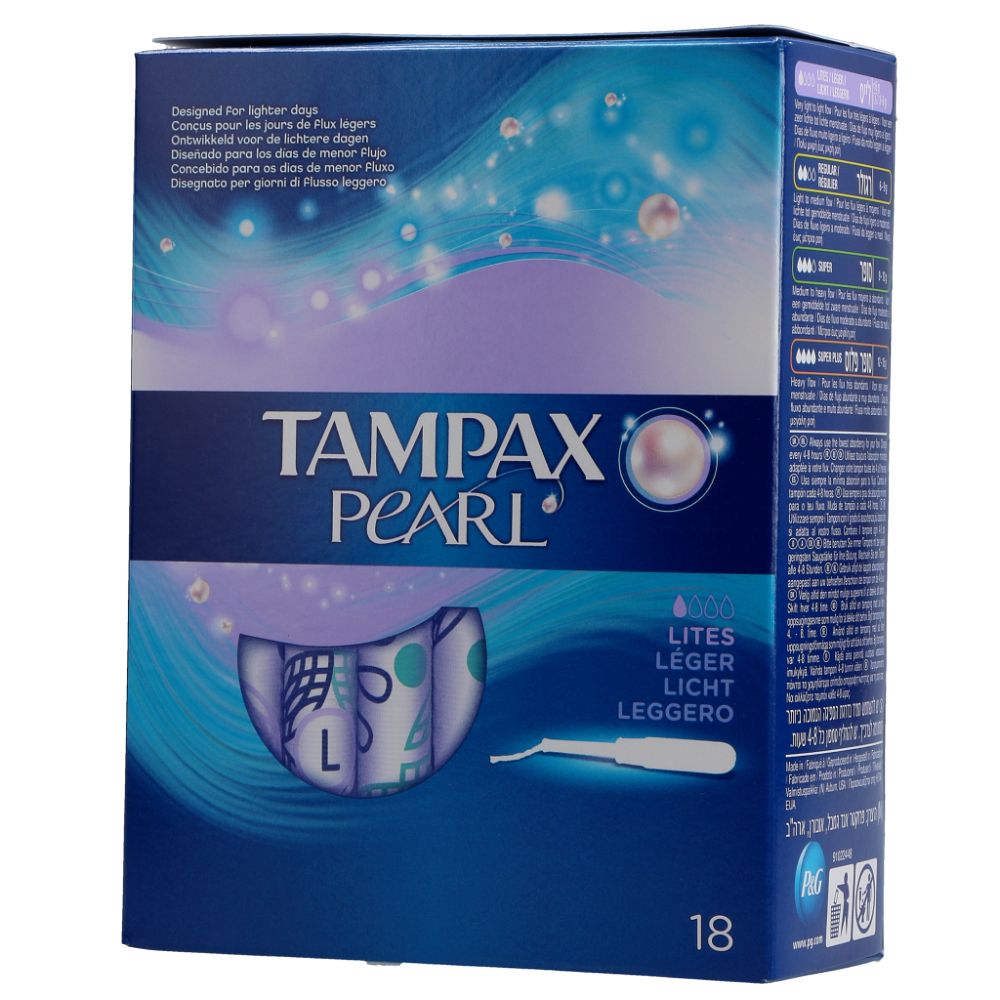  - Tampax Pearl Lites Tampons 18 pc (1)