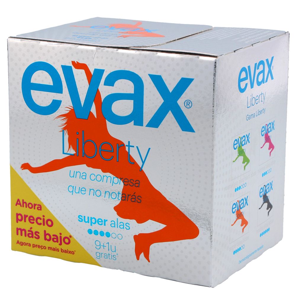  - Evax Liberty Sanitary Pads Super Wings 10 pc (1)