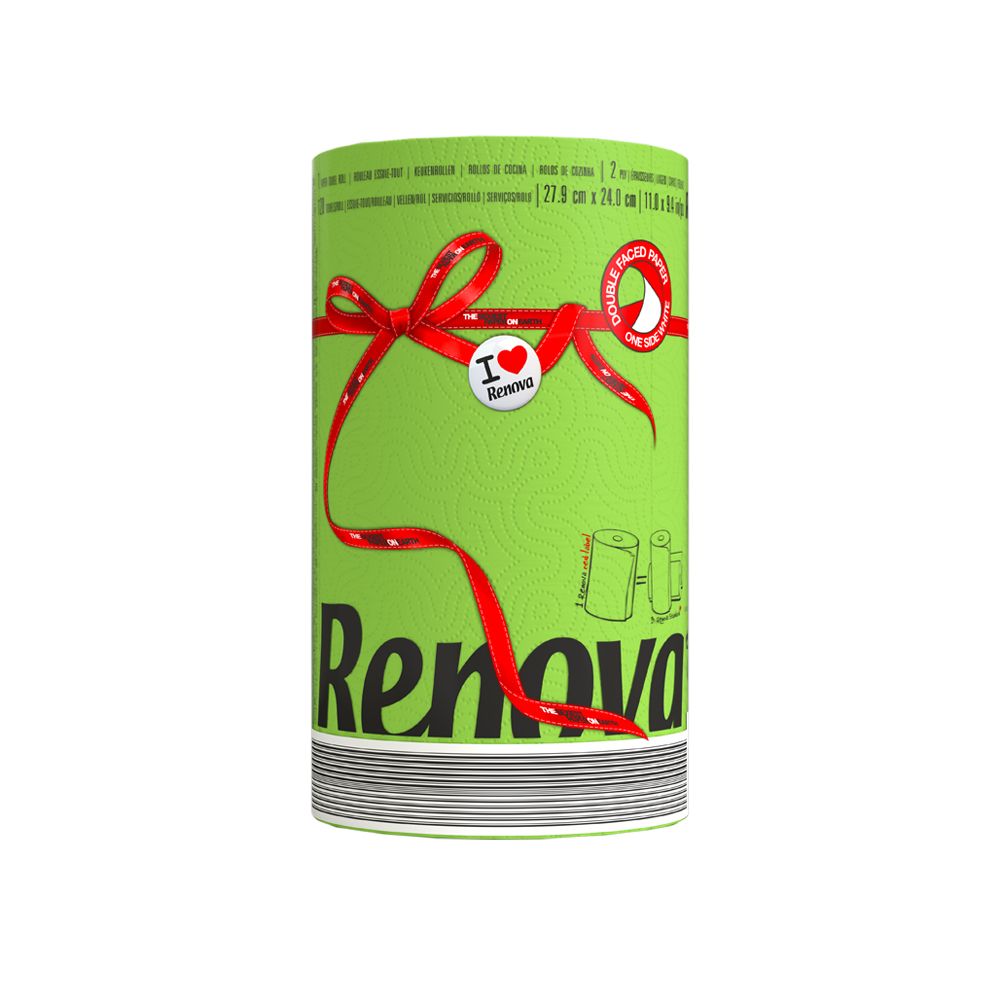  - Renova Red Label Green Kitchen Roll pc (1)