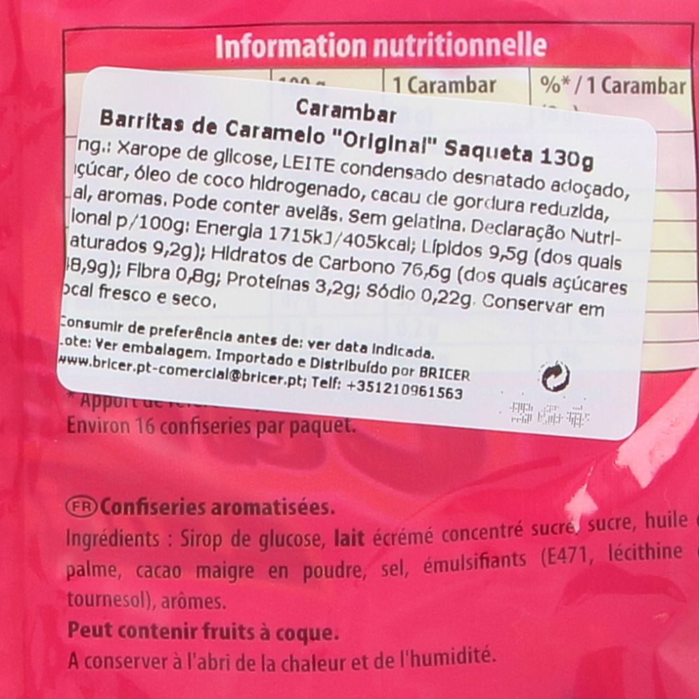  - Carambar Original Caramel Sweets 130g (2)